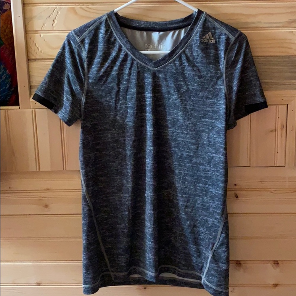 Adidas Womens short sleeve athletic top